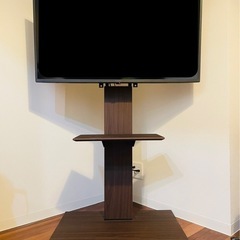 壁寄せテレビスタンド　
