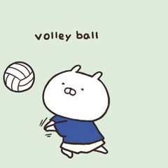 6/22 15:00〜 バレーやりましょう🏐