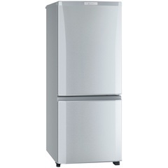 冷蔵庫【MR-P15Z-S 三菱電機 146L 2ドア冷蔵庫 (...