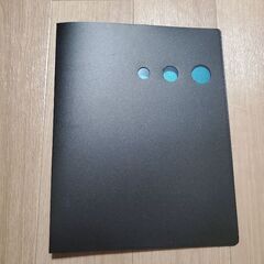 黒色B5ファイル&B5仕切りシート