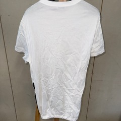 【1106】MONCLER ホワイト Tシャツ サイドジッパーの画像