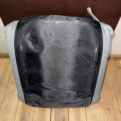 【1116】グレーの厚手クッション座椅子の画像