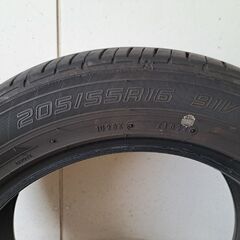 DUNLOP 205/55R16 91V タイヤのみ４本