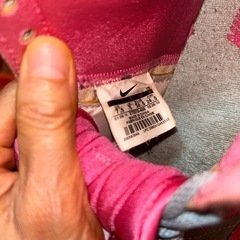 NIKE ハイカットスニーカー  水色×ピンクの画像