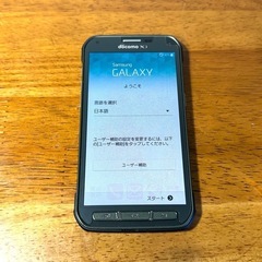GALAXY S5 active SC-02G スマホ カモグリーンの画像
