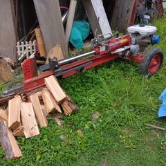 PICKPINE PS-26 横型薪割り機 レンタルします。