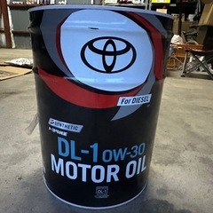 【中古トヨタディーゼルオイル0w-30 DL1