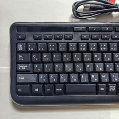 Microsoft WIRED KEYBOARD 600 ANB-00040の画像