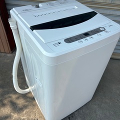 洗濯機 ヤマダ電機YWM-T60A1 6Kg 給水延長ホース付