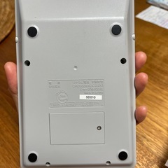 【電卓譲ります】の画像