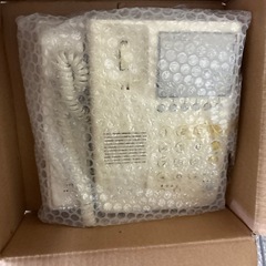 ボタン電話機新品未使用品の画像