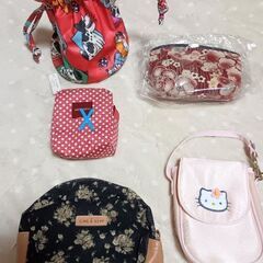 全て新品未使用品★ポーチいろいろ𓂃𓂂ꕤ*.ﾟ