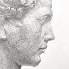 予備校講師が描くデッサン　東京藝術大学入試対策　貴重な2列目　鉛筆の使い分けがよく分かる の画像