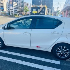 トヨタアクア2013車検8/2 の画像