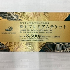 カヌチャゴルフ優待券チケット