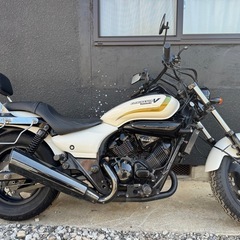 【車庫保管】Kawasaki エリミネーター250V 珍しいホワイト　美車の画像