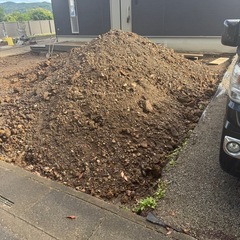 残土差し上げます。15t程有ります。