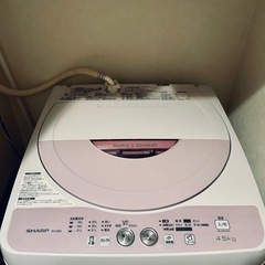 洗濯機【SHARP ES-G4E2】