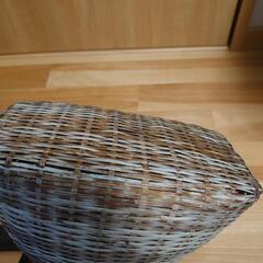 昭和レトロ　びく　魚籠　釣り　フィッシング　アンティークの画像