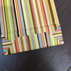 【決まりました】ポールスミス　マルチストライプ　手提げ袋⑧の画像