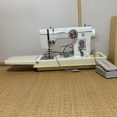 【お譲り先が決まりました】無料⭐︎ジャノメミシン