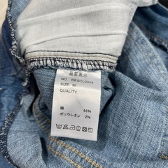 レディースジーンズタイトスカートＭ(膝下)の画像