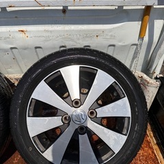 スズキ　ワゴンR 純正ホイールタイヤセット　4本　タイヤサイズ165/55R14の画像