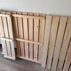 すのこ48x85が2枚23x85が2枚の画像