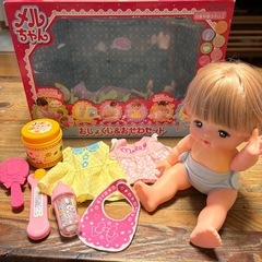 値下げ！メルちゃん　おしょくじ&おせわセット