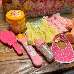 値下げ！メルちゃん　おしょくじ&おせわセットの画像