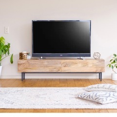ナチュラルウッド　テレビ台　140cm