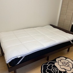 【取引予定者様あり】 【ゲストルーム使用のセミダブルベッド】の画像