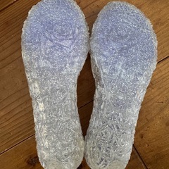 キッズ　クリアサンダル　シューズ　EU35サイズ（約22cm）の画像