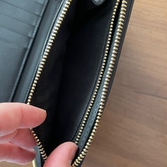 coach ブラック　財布　美品の画像