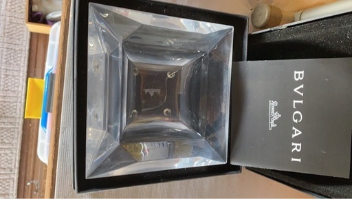 ブルガリの灰皿　  土日限定で提示金額の半額にします