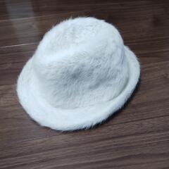 モヘア　ハット　美品