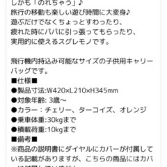 Litrolleyキャリーケースの画像