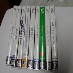 wii   ゲームソフト　9枚セット