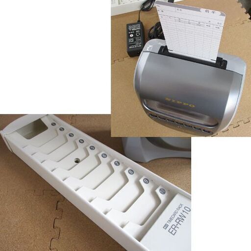 NIPPO タイムレコーダー Calcolo100 カルコロ100 MAXタイムカードラック付き ニッポー 札幌市北区屯田
