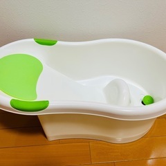 永和 新生児用ベビーバス(グリーン)キッチンでも！