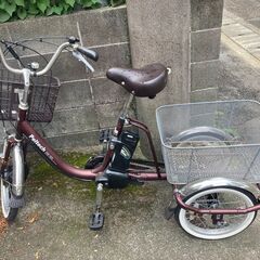 電動アシスト三輪車