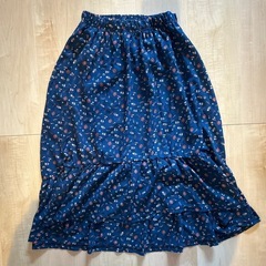 【美品】花柄スカート