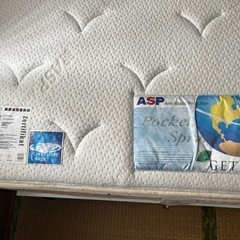 セミダブルベッド　マットレスの画像