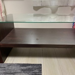 【決まりました！】ガラステーブルの画像
