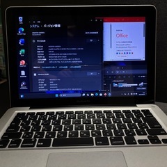 MacBook Pro 2023'macOS windows11 officeの画像