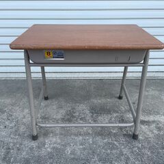 【那須町役場】学習机8号　物置　作業台　勉強机　小学校【管理番号...