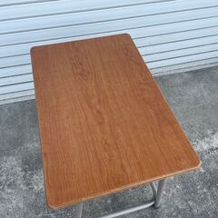 【那須町役場】学習机8号　物置　作業台　勉強机　小学校【管理番号174】の画像