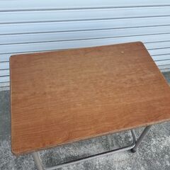 【那須町役場】学習机8号　物置　作業台　勉強机　小学校【管理番号176】の画像
