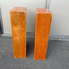 【那須町役場】木製舞台　おもちゃ　子供用品　美術　撮影　写真　　【管理番号178】の画像