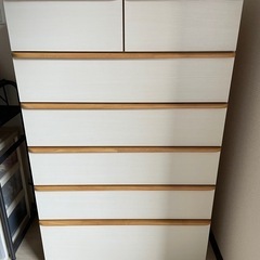 【美品】ニトリ ハイチェスト
